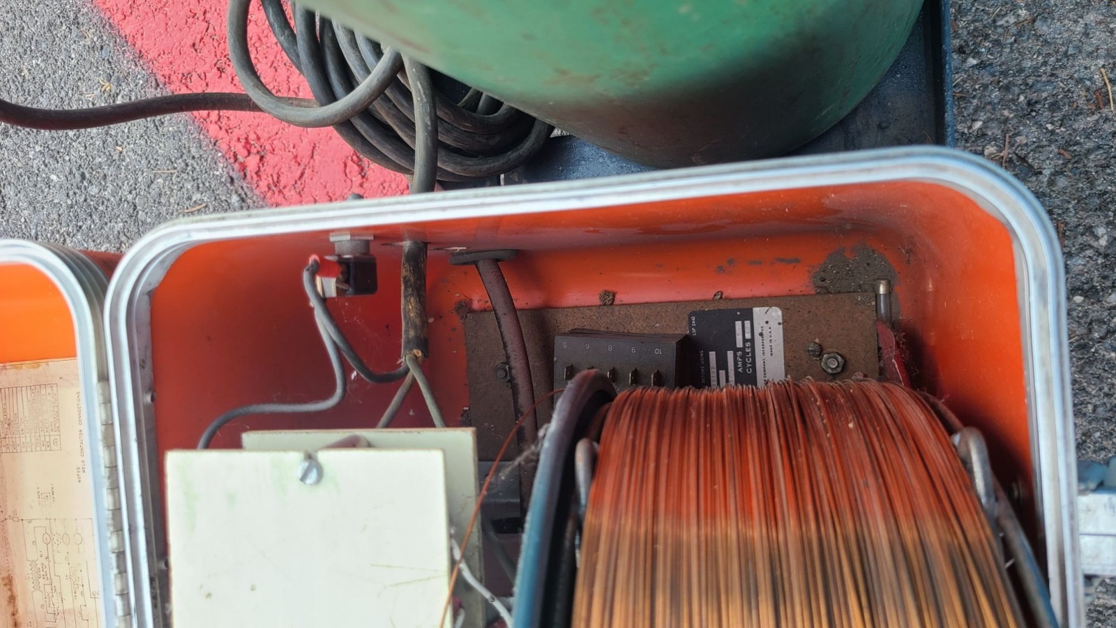Airco Mobile-Matic Wire Feeder Mobile MIG-Welder with Cart FREE SHIPPING!!!
