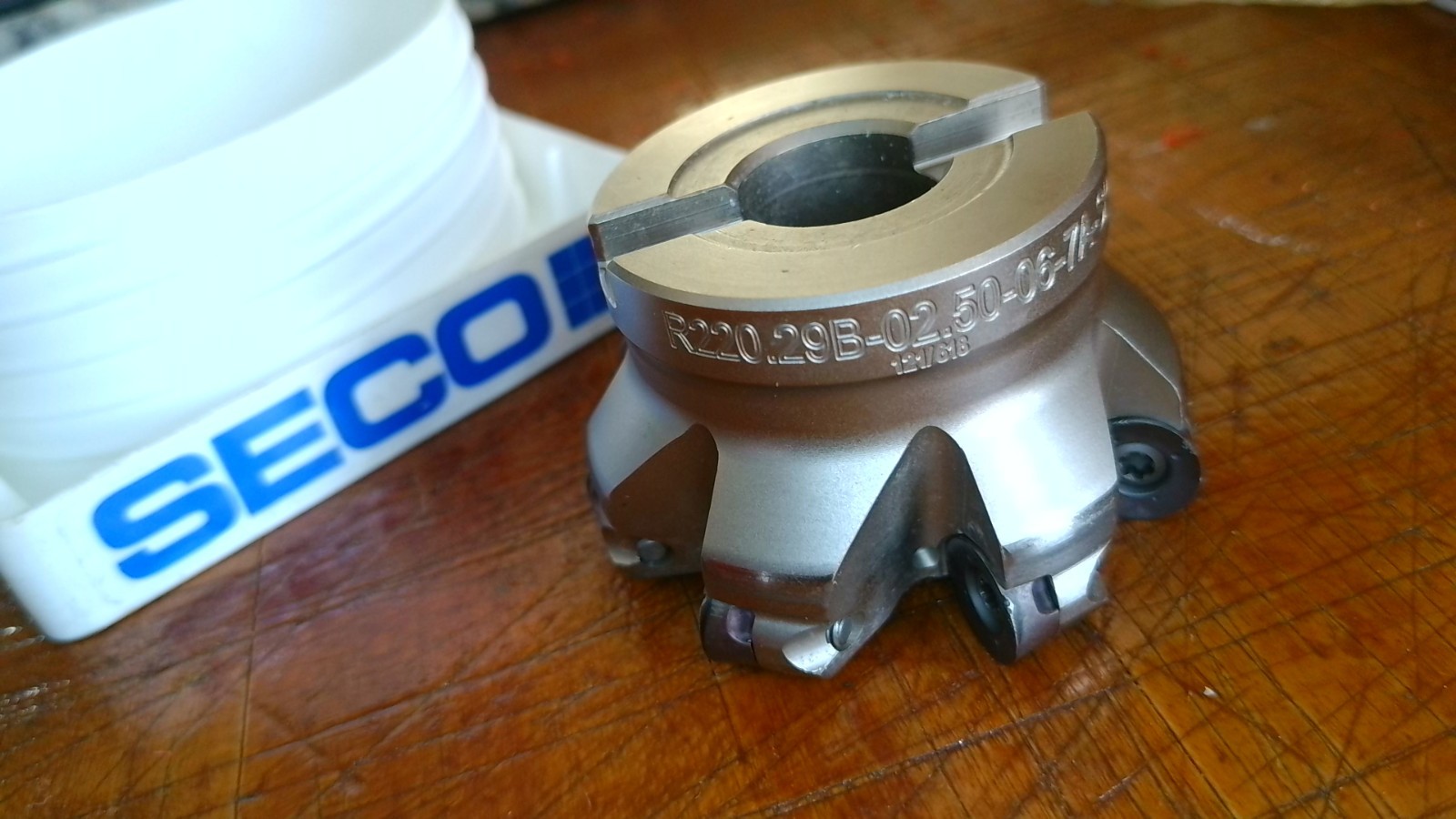2-1/2″ SECO Indexable Facemill