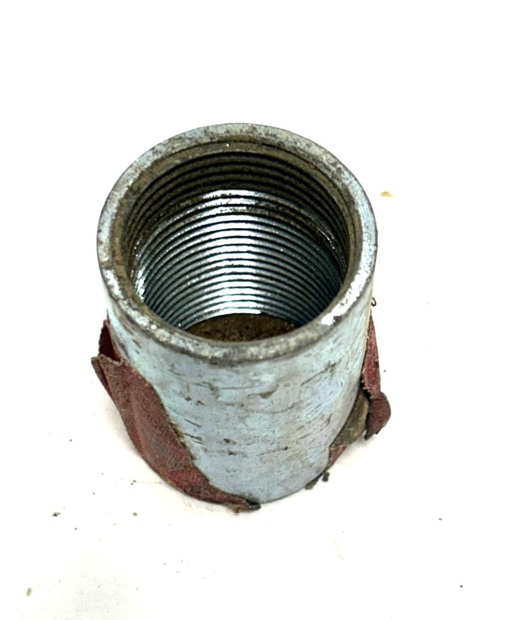 ECN- KORNS GALVANIZED CONDUIT COUPLINGS 1″ FNPT GALCPLG 11.5 TPI (LOT OF 10)