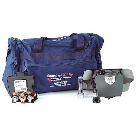 Ilc Dover S-3000-17 Papr System, Belt-Mounted, Cartridge Hepa