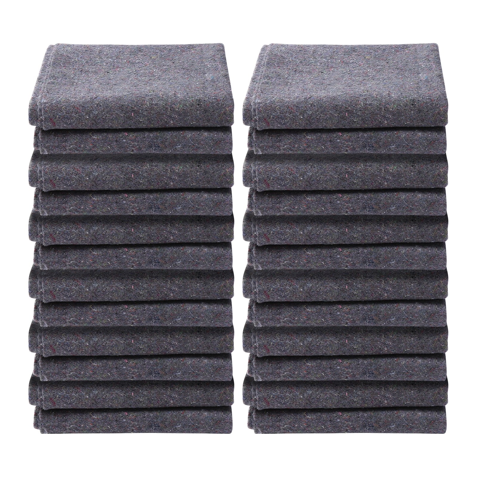 KFFKFF 72″ x 54″ Recycled Cotton Moving Blankets (12-Pack)