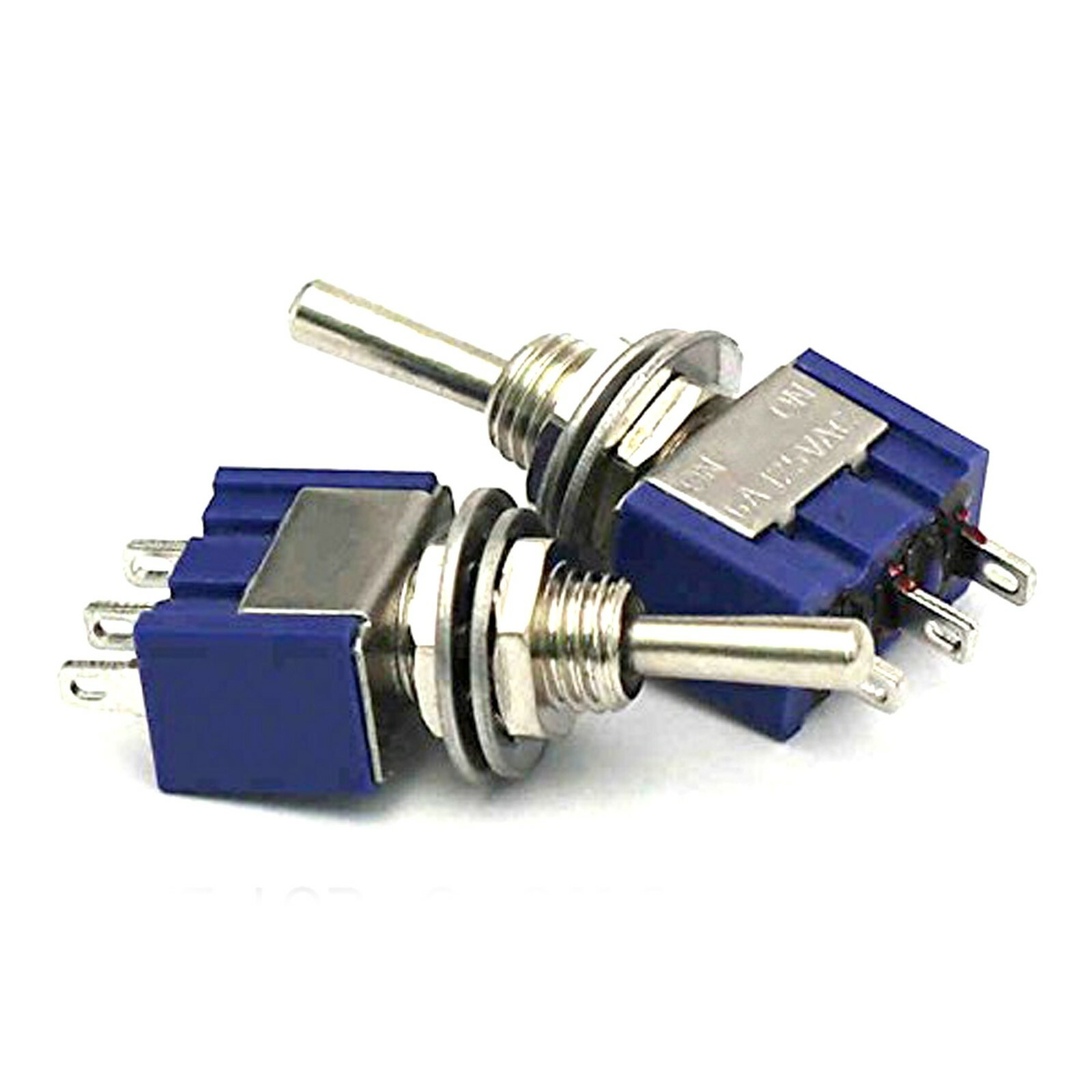20x 3 Pin SPST ON-ON 2 Position Mini Toggle Switches MTS-102 US Stock