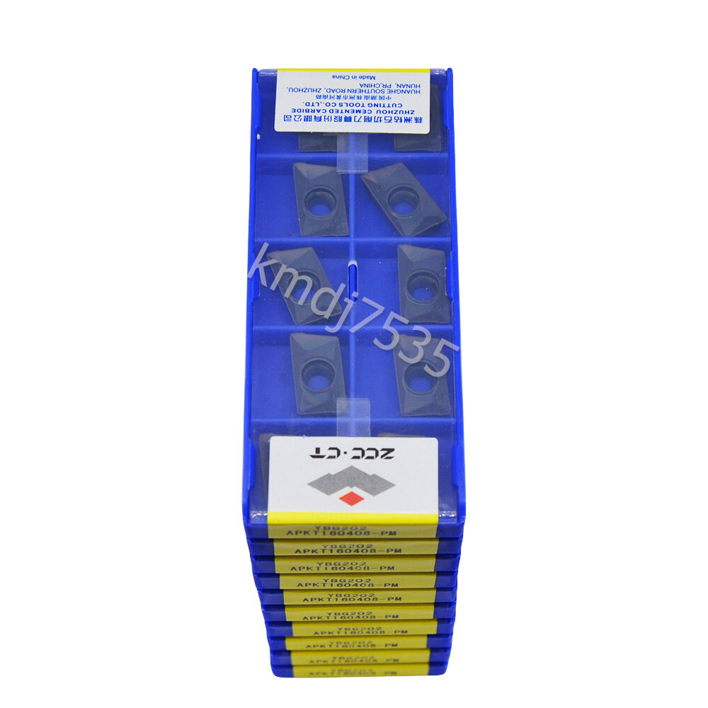 100pcs(10boxes) APKT 160408-PM YBG202 Milling Insert APKT1604 inserts CNC