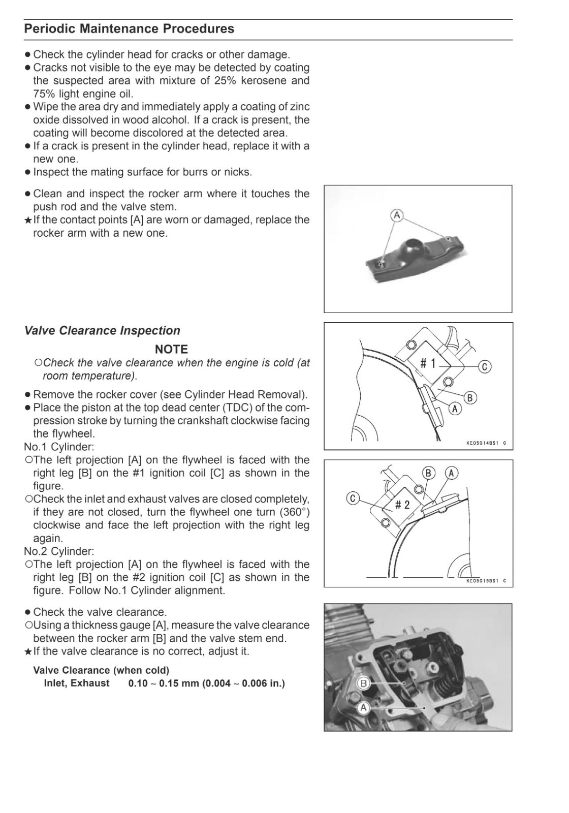FH451V FH500V FH531V GAS ENGINE SERVICE MANUAL FITS KAWASAKI FH680V FH721V 07801