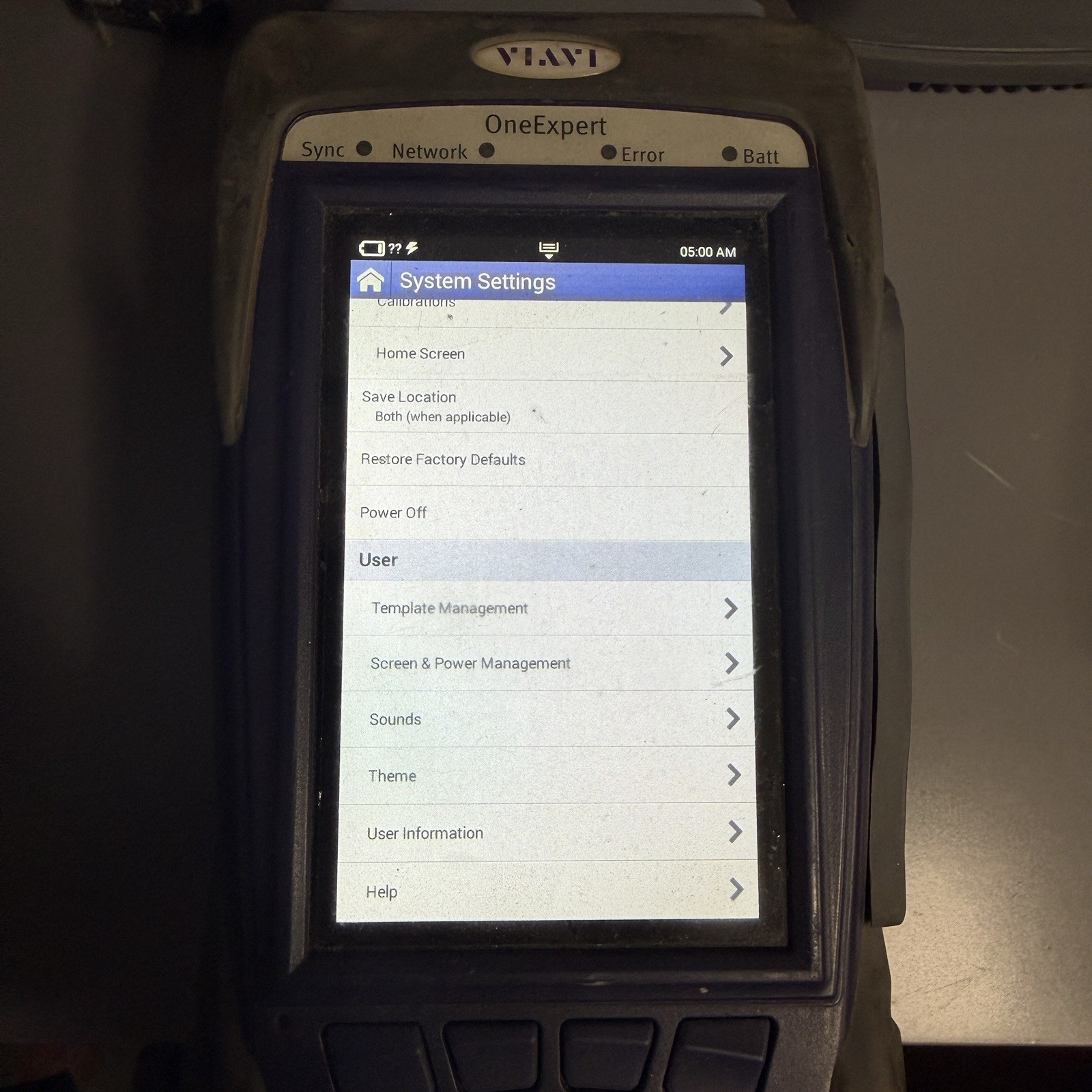 Viavi JDSU ONX-620 DOCSIS 3.1 CATV Cable Meter Tester READ Battery Won’t Hold