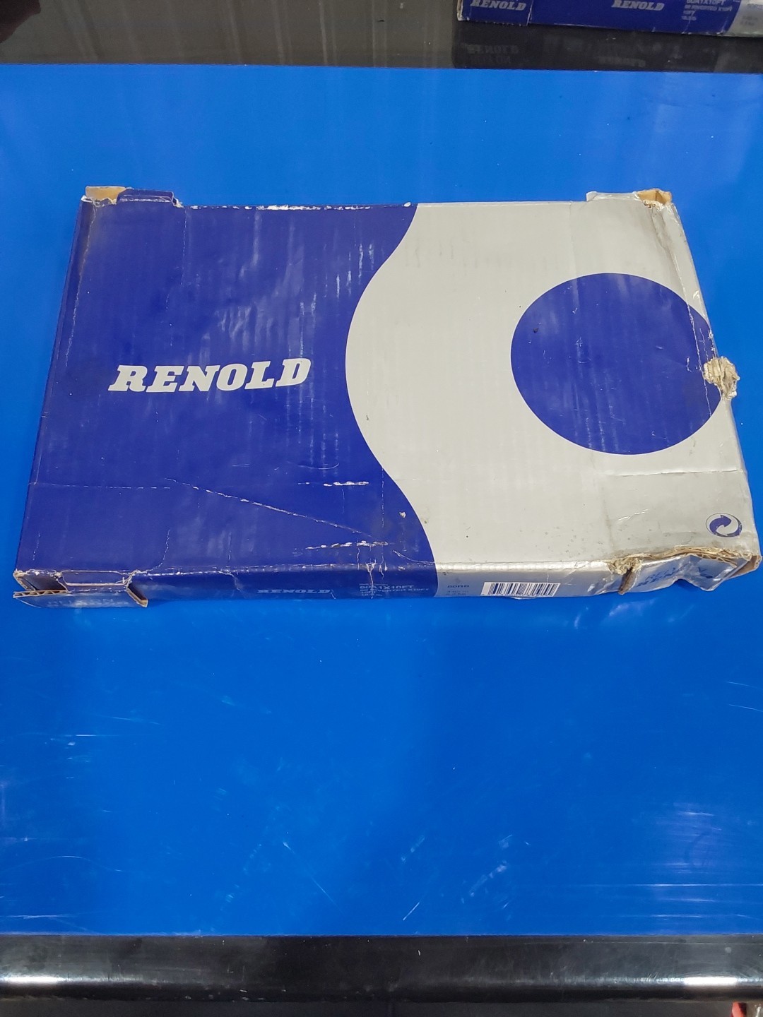 RENOLD, 80A1X10FT Single Roller Chain 10ft 1in