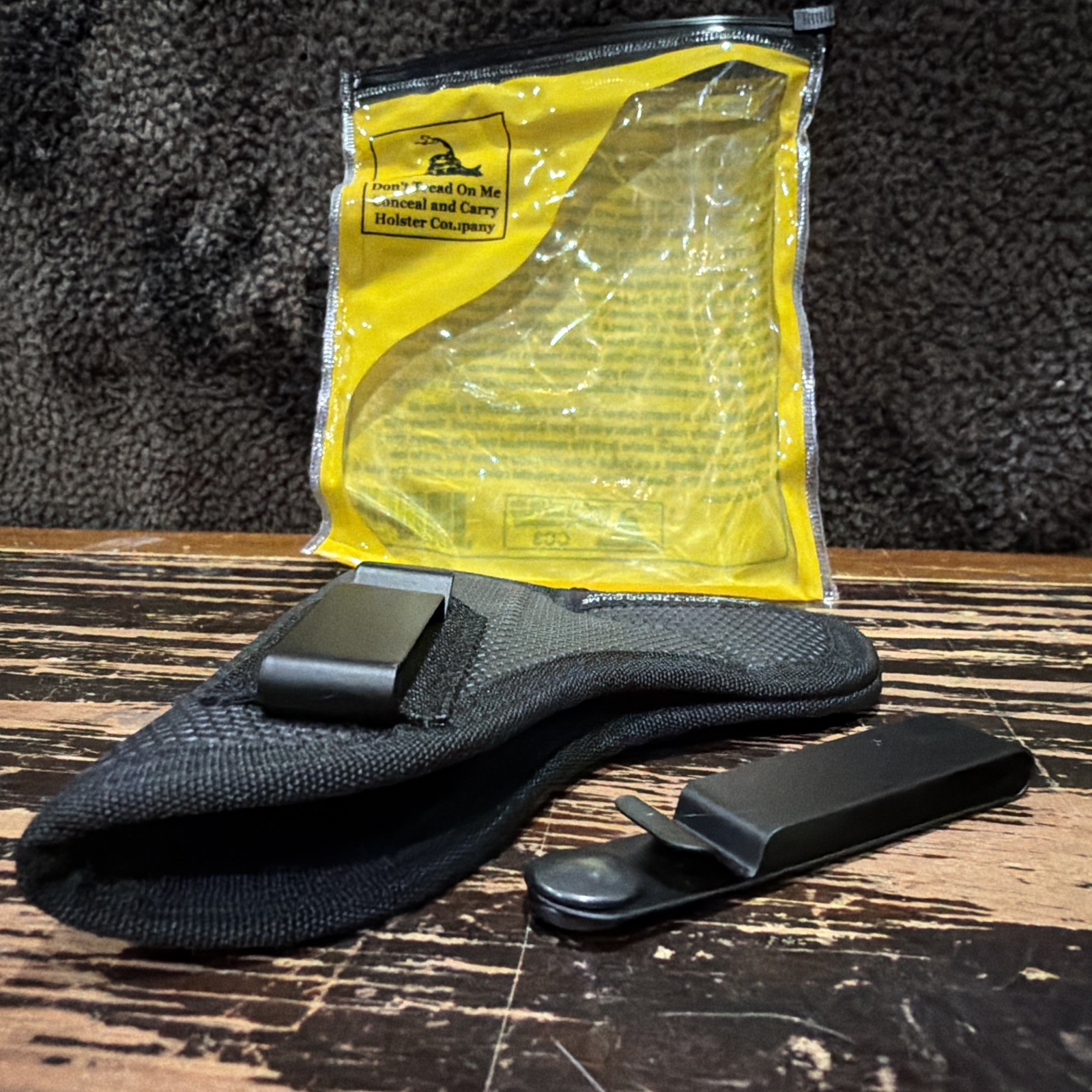 DTOM CC3 Combination Pocket/IWB RH Holster- Ruger LCP, S&W Bodyguard 2, LCP-I…