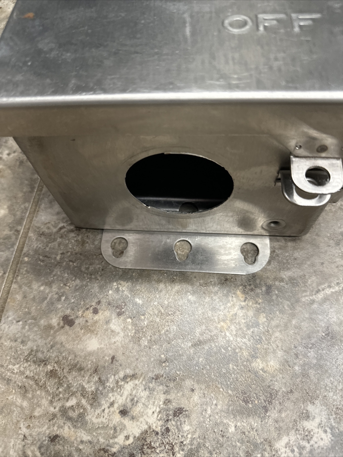 Square H222DS Disconnect 60A 240V Fused Stainless Steel 2 Pole W/Neutral safety