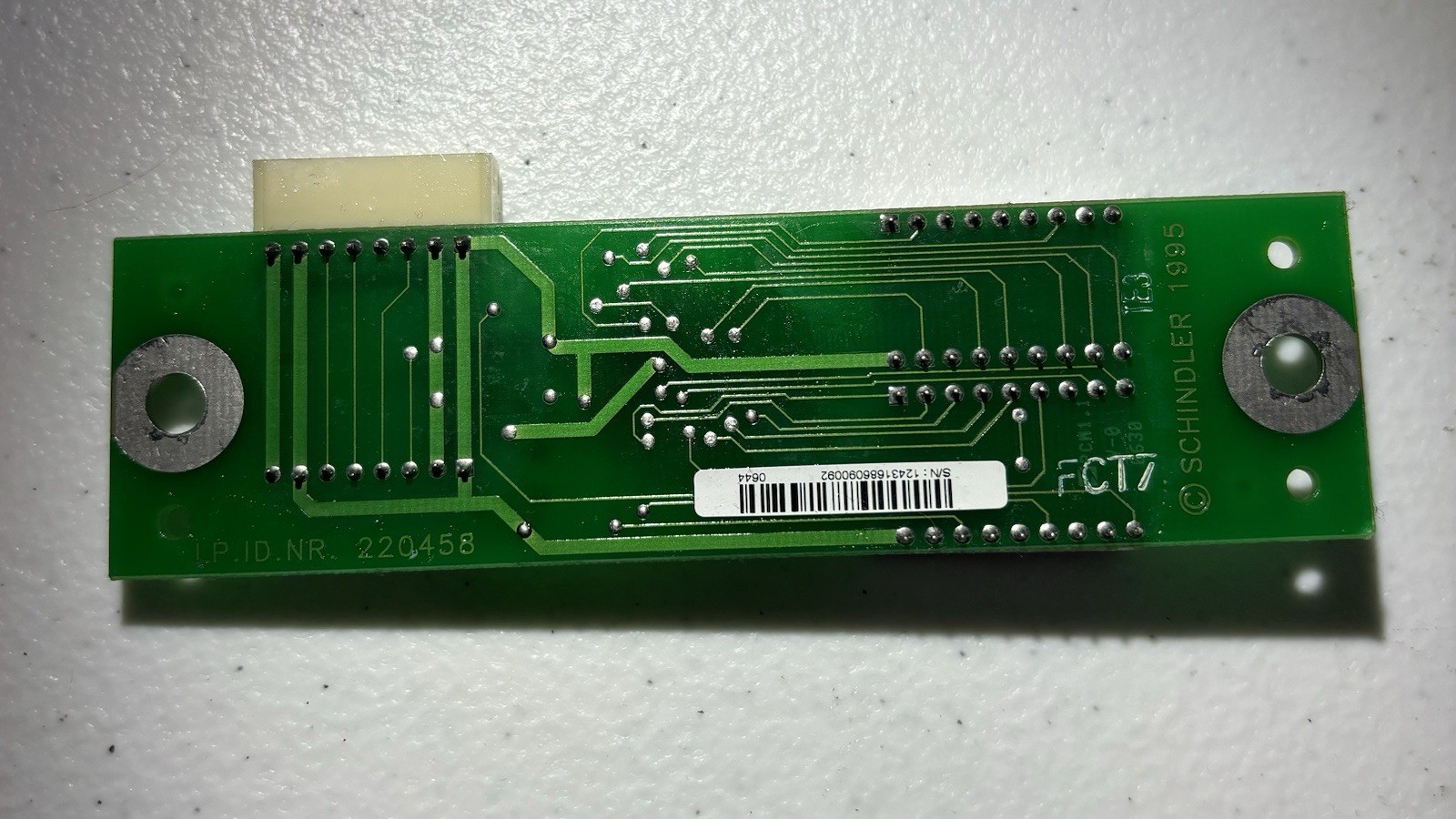 Schindler Elevator Circuit Board 220458/220459 LONDPI 12.Q