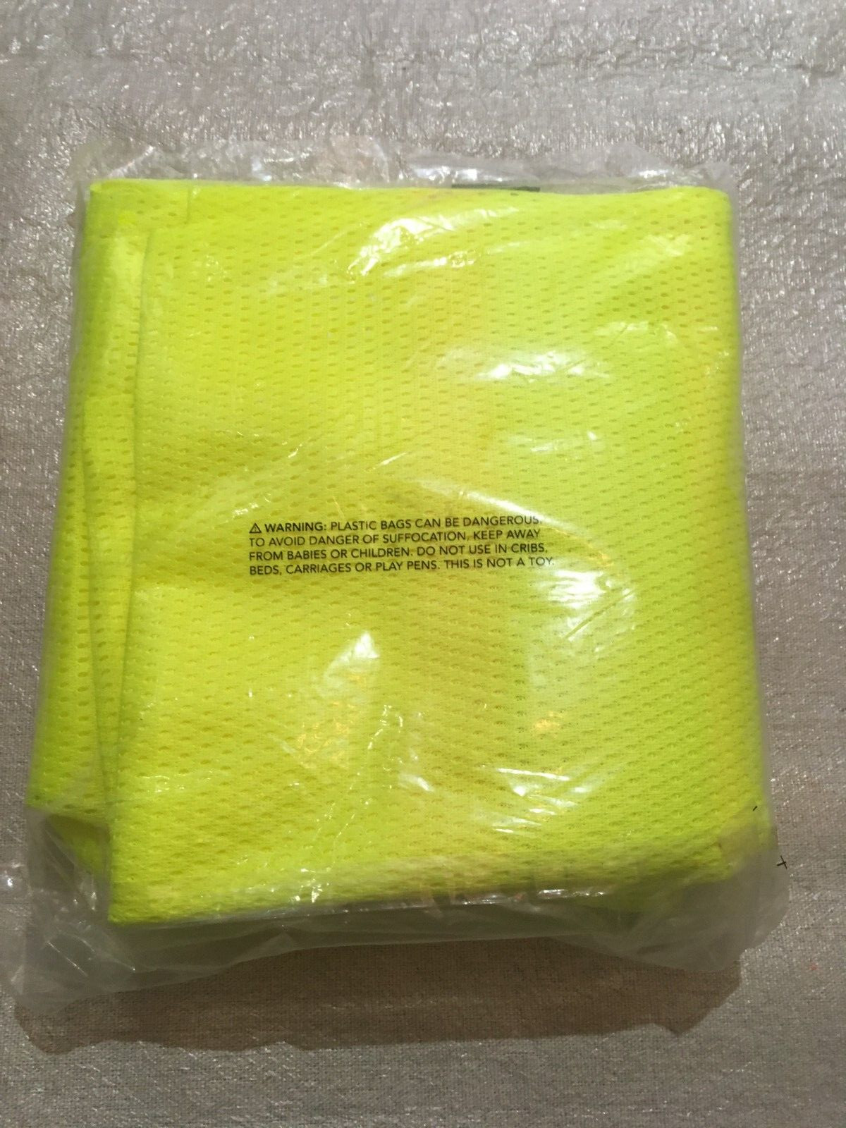 OCCUNOMIX Class E High-Vis Two-Tone Mesh Pants – ECO-TEM2T, Yellow, New Sealed
