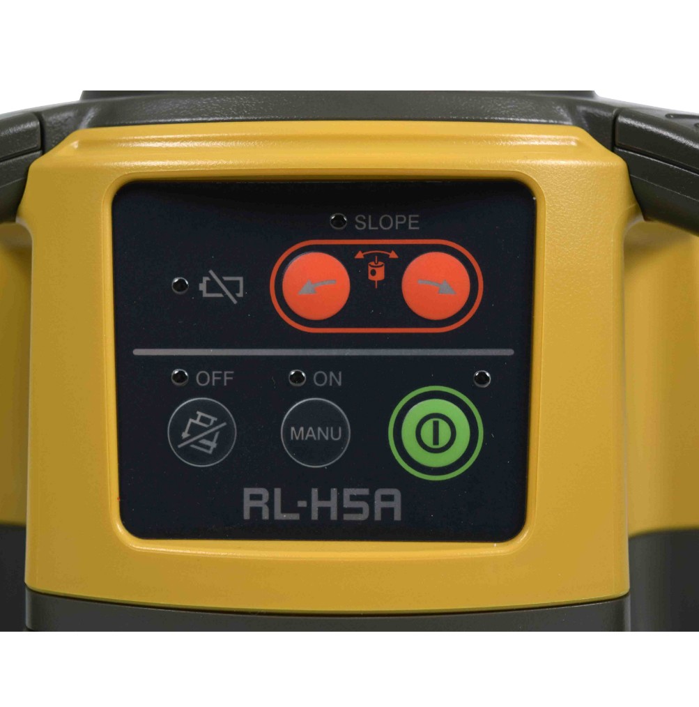 Topcon RL-H5A Horizontal Self-Leveling Rotary Laser Kit w/ LS-80X Receiver