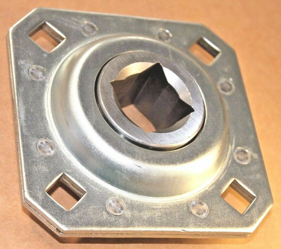 Premium ST208-1N AG Flanged Disc Bearing Unit 1″ Square Bore FD208R1 DHU1-208