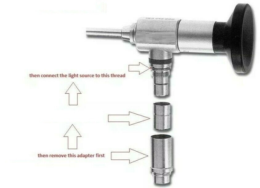Handheld Portable Rigid ENT Endoscope Cold LED Light Source Olympus Storz R.Wolf
