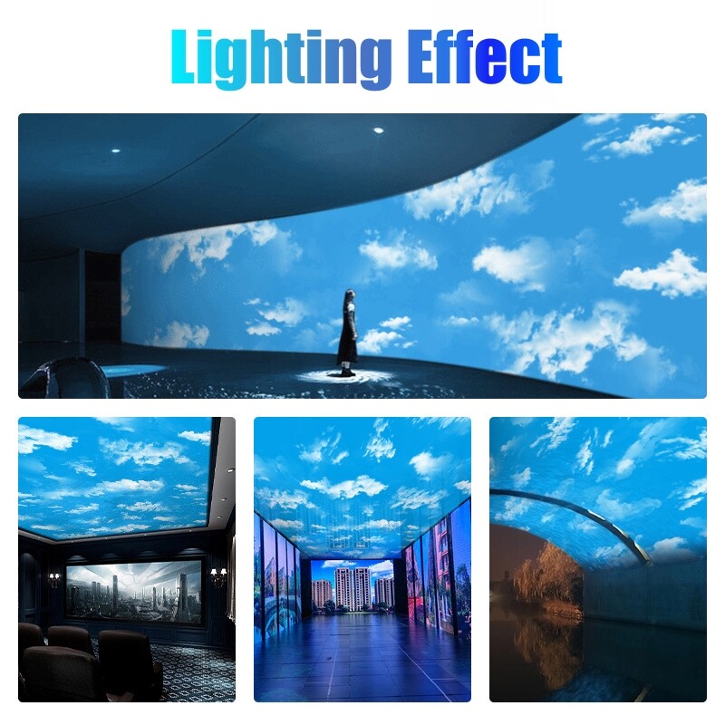 60W-600W Cloud Sky Effect Projector Waterproof Dynamic Logo GOBO Projector Lamp