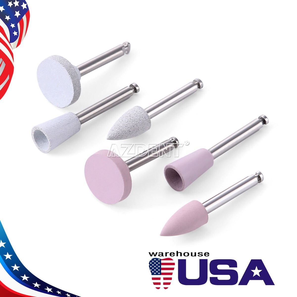 Dental Composite Polishing RA Kit Finishing & Polishing For Low Speed Handpiece