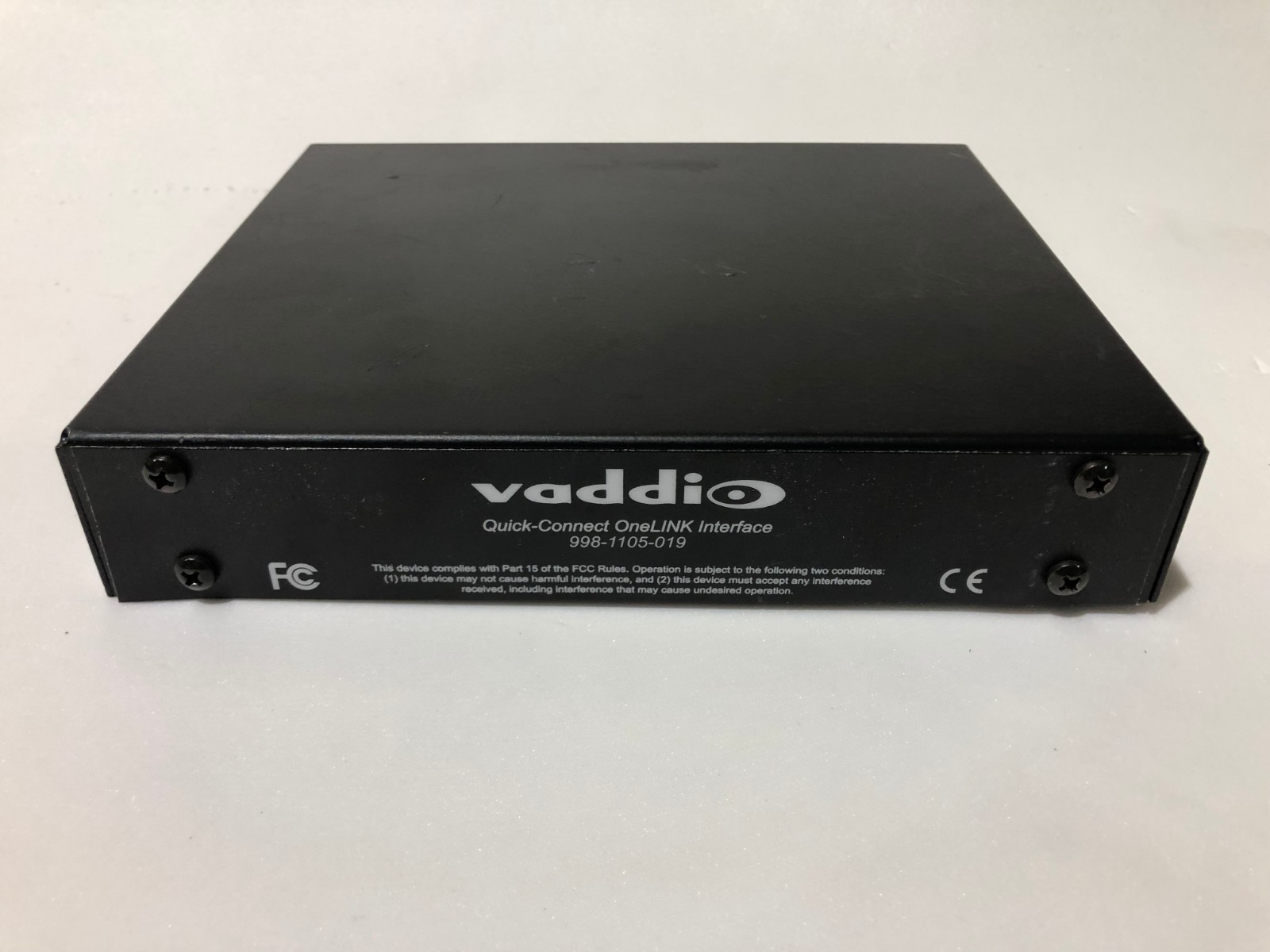 Vaddio Quick-Connect OneLink Interface 998-1105-019HDMI Video Out
