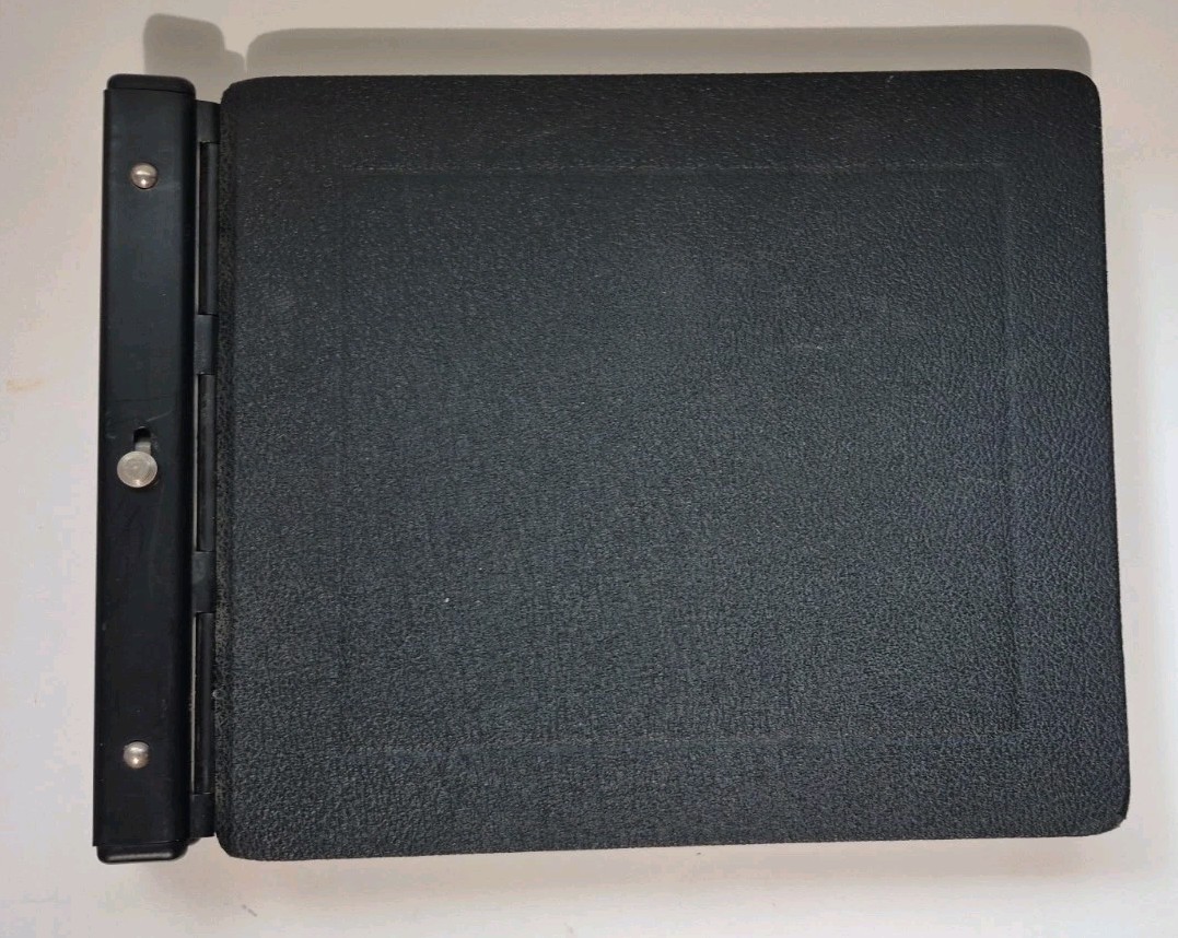 Wilson Jones Raven Post Binder 2-1/2” Black Vinyl 241-40N vintage Blank Pages