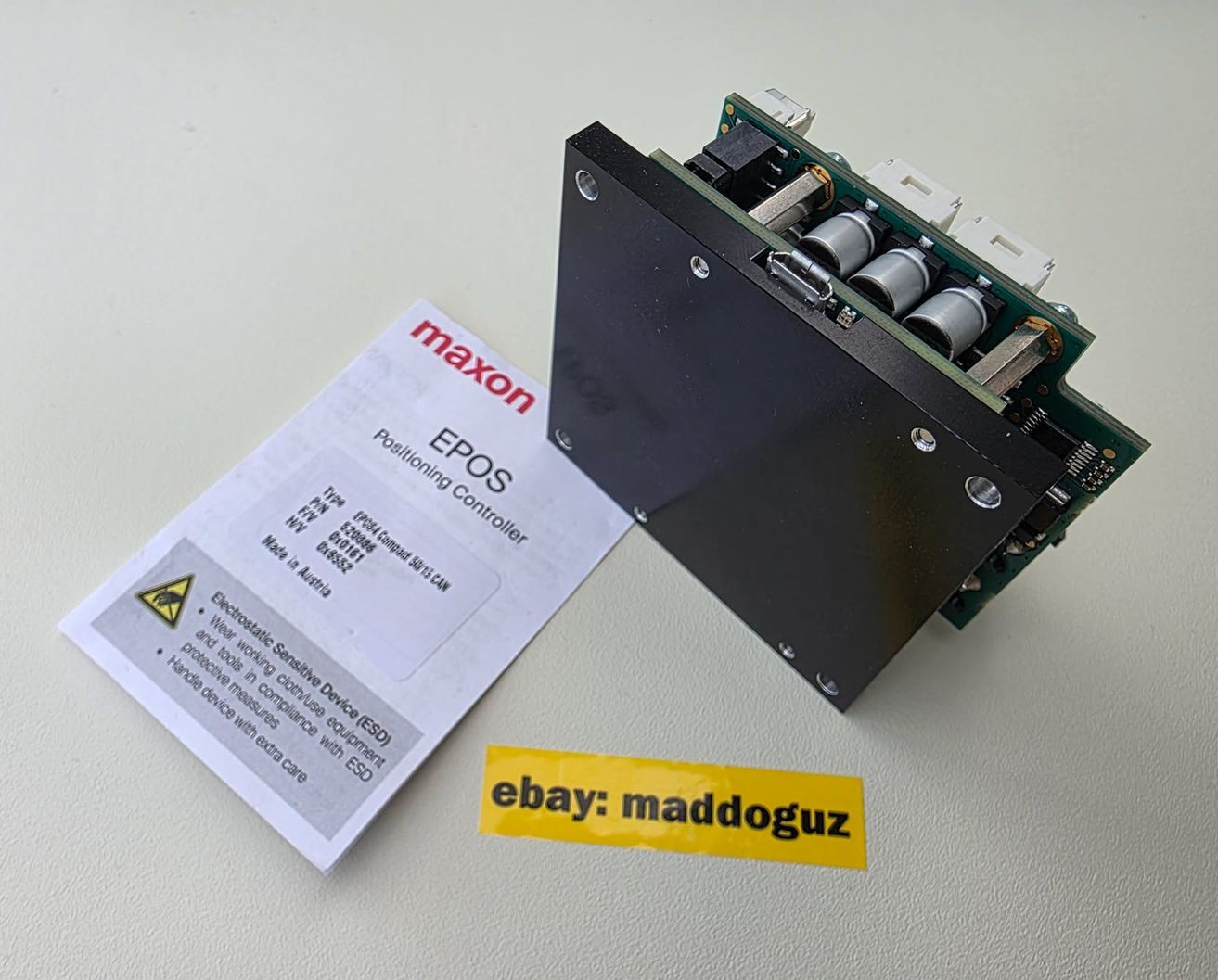 Maxon EPOS4 Compact 50/15 CAN 520886 – New Sealed – 750W 15A 10–50V