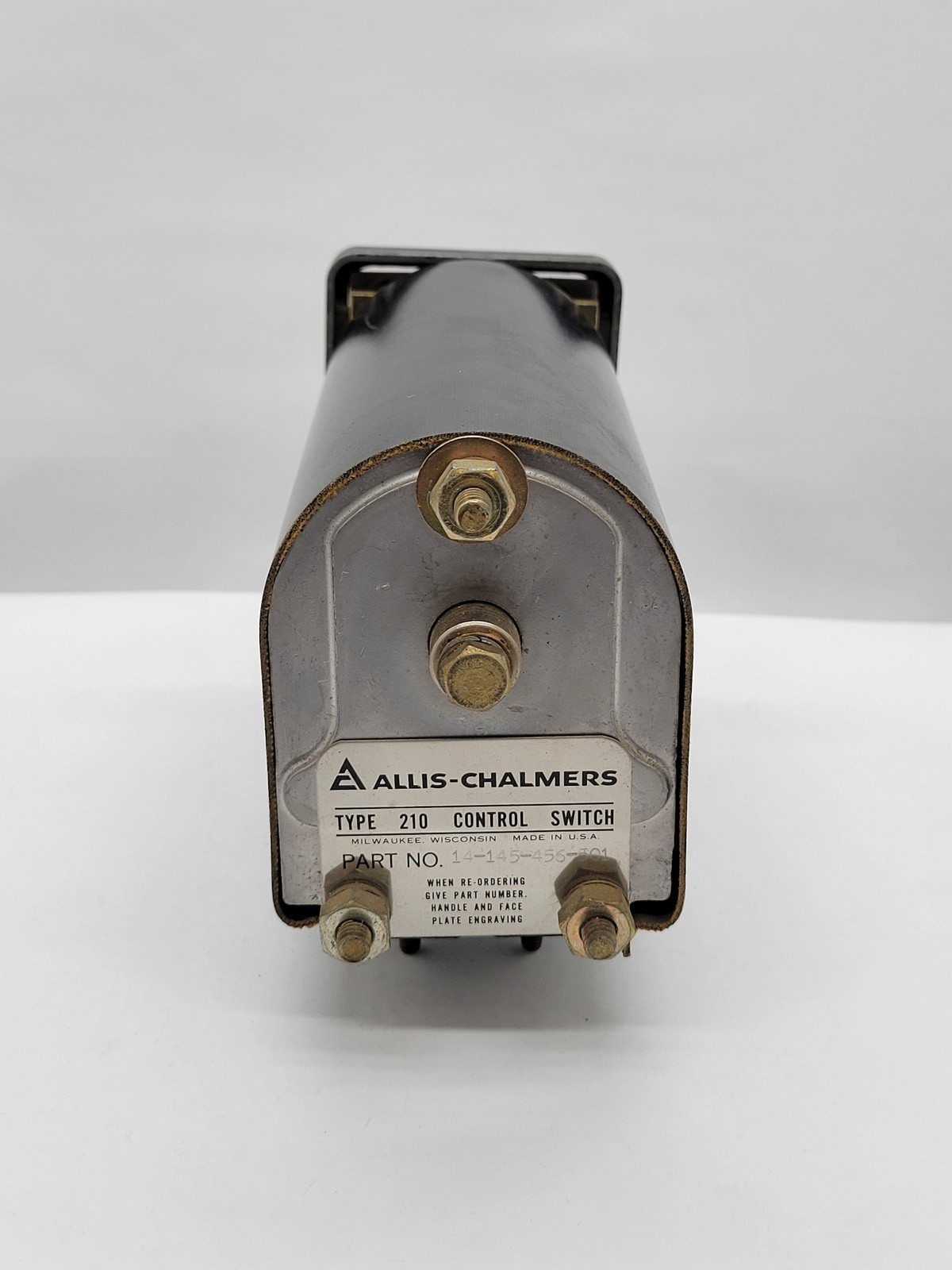 Allis-Chalmers 14-145-456-501 Control Switch 20A 600V Type 210 Control Switch