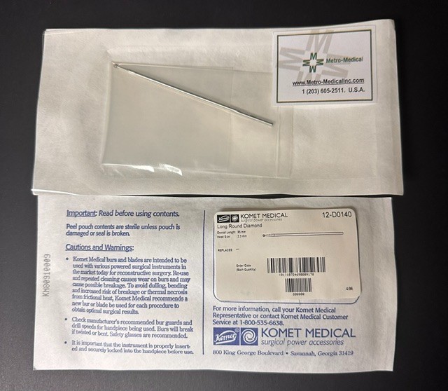 KOMET Round Diamond Bur BUNDLE OF 25