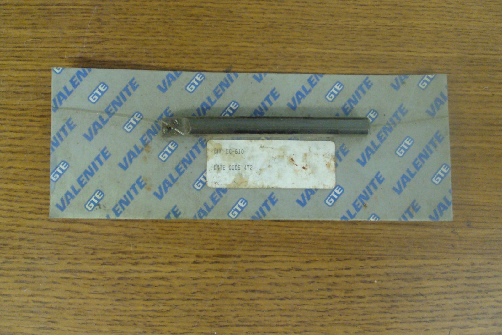 NEW VALENITE 3/8 SHANK DIA P/N BHP-EC-610 4″ OAL INDEXABLE BORING BAR .375 CNC