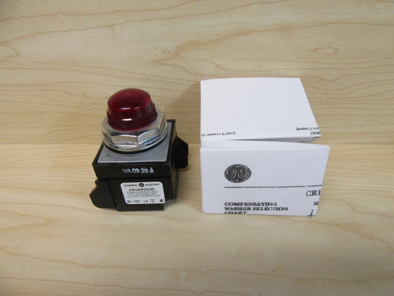 General Electric CR104PLG22R Pilot Light CR104PXG49