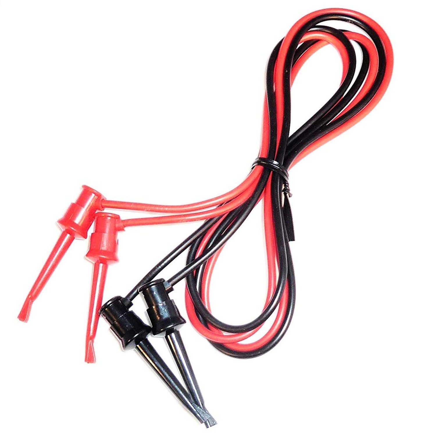 EX ELECTRONIX EXPRESS IC Hook to IC Hook Mini Grabber Test Lead Set, Includes…