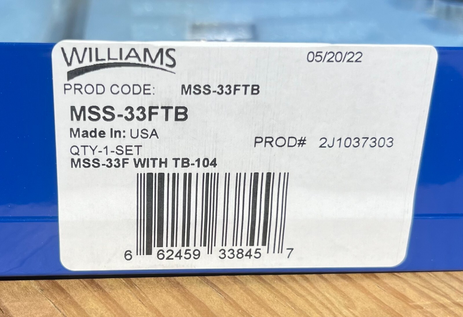 Wi1liams 1/2″Drive 13-30mm &10-24mm 12pt Sockets&Drive Tools Set MSS-33FTB