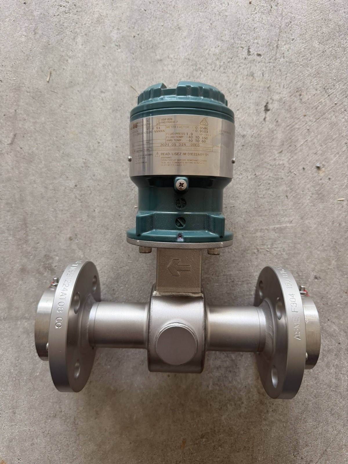 Yokogawa Series AXG025 Magnetic Flowmeter