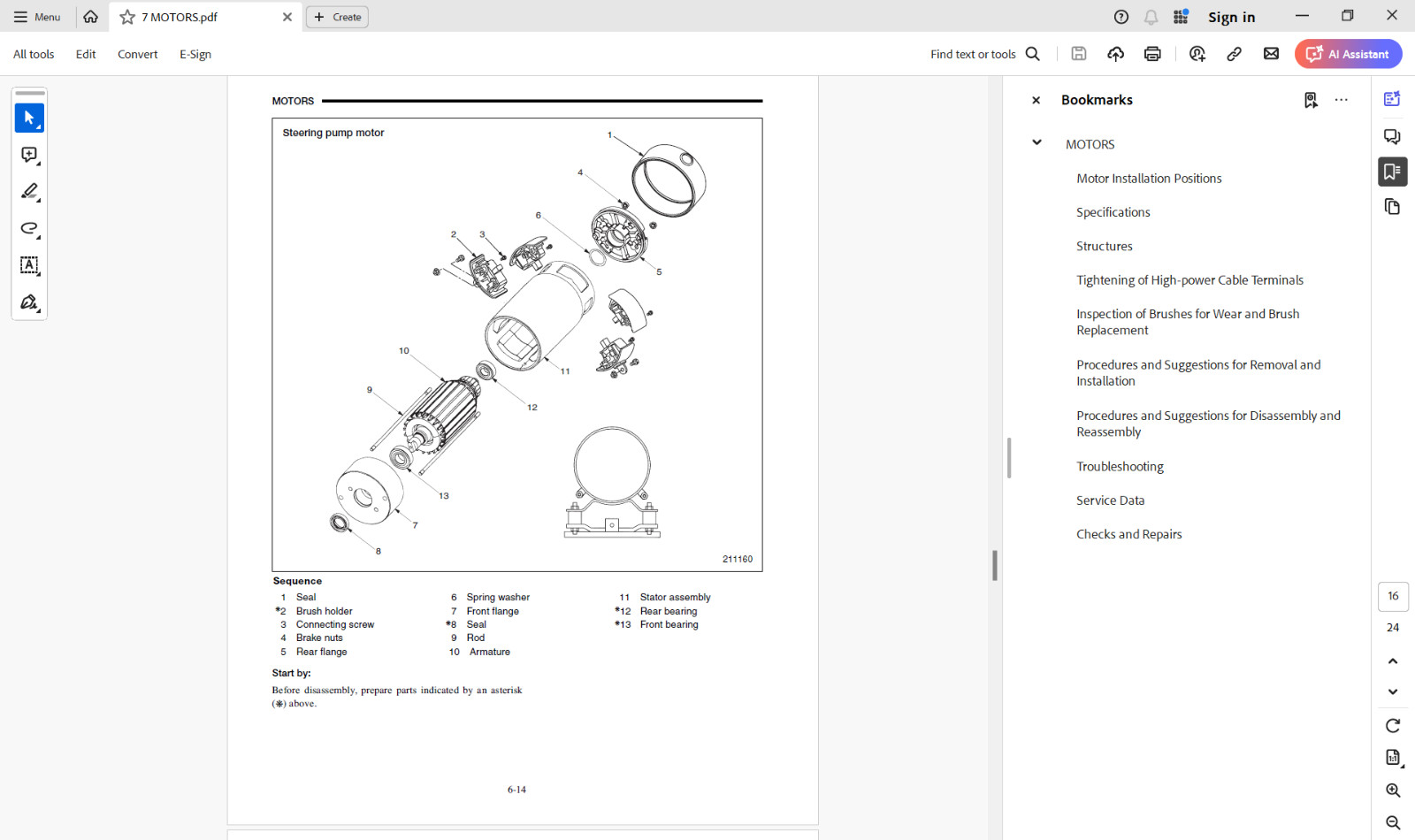 NISSAN FORKLIFT Service Manuals-Parts Manuals on a USB Flash Drive.