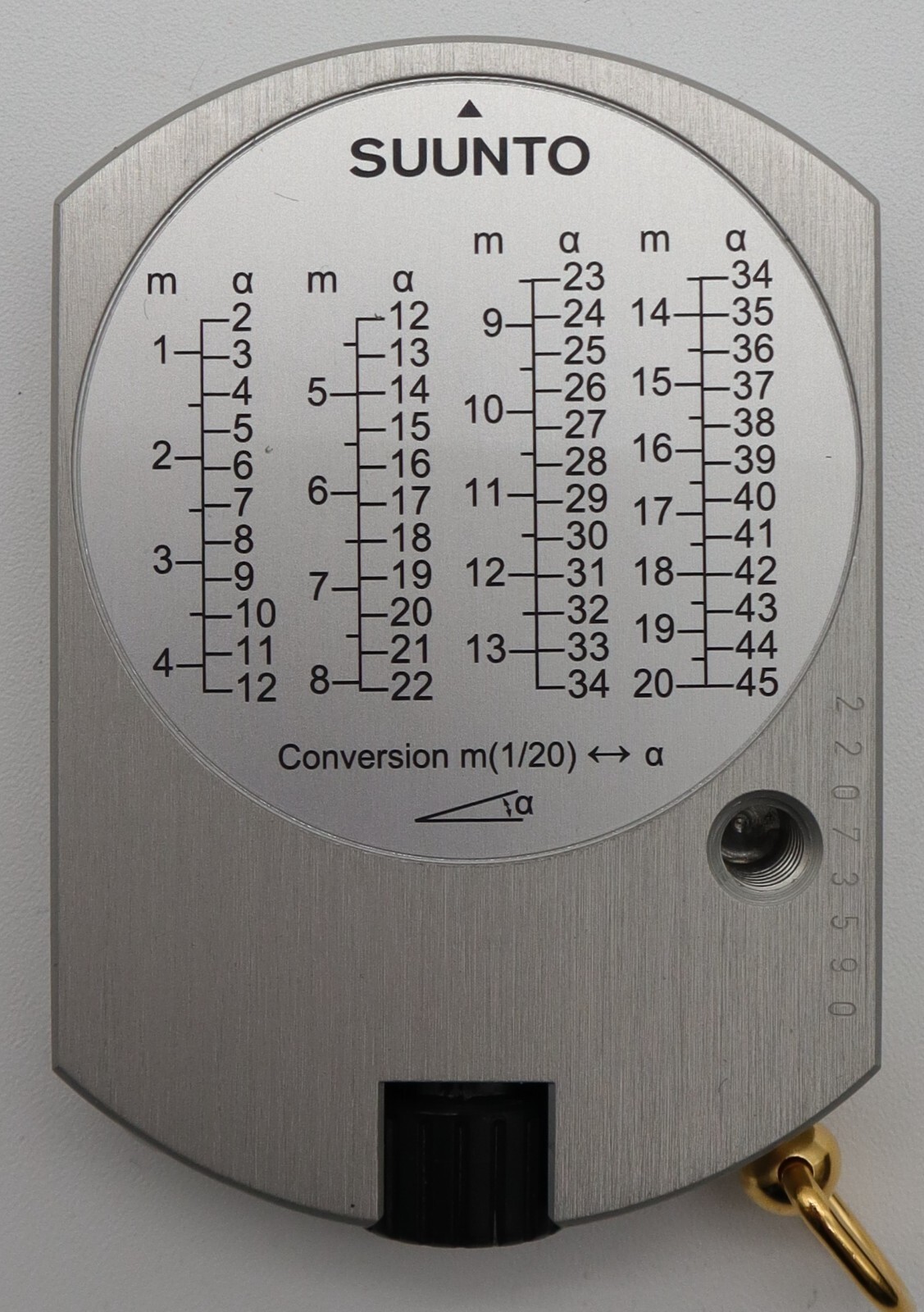Suunto PM5/1520 Clinometer With 15M And 20M Scales Complete With Box