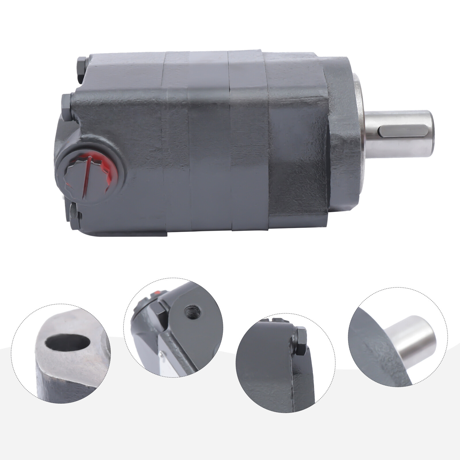 For Eaton 104-1063 Char-Lynn 104-1063-006 2 Bolt Hydraulic Motor Straight Shaft