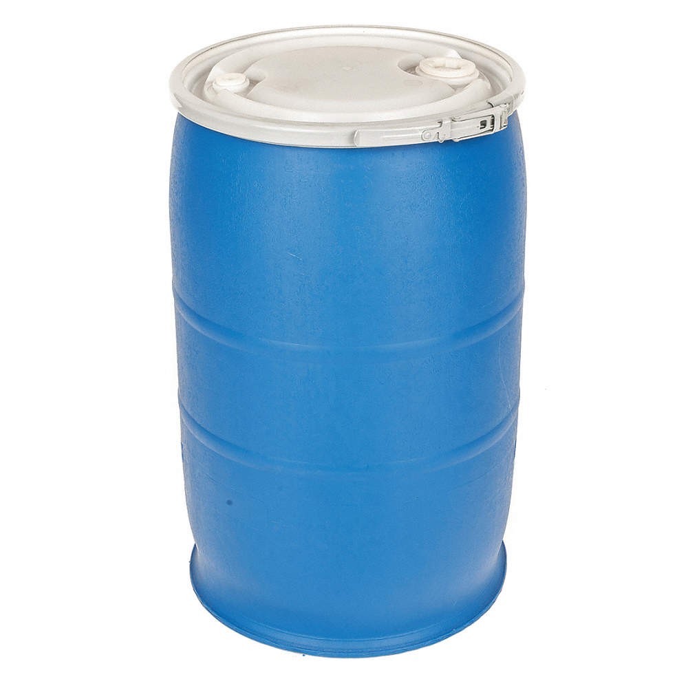 GRAINGER APPROVED POLY30OH-BL Transport Drum,Blue,0.18in 1MLC6