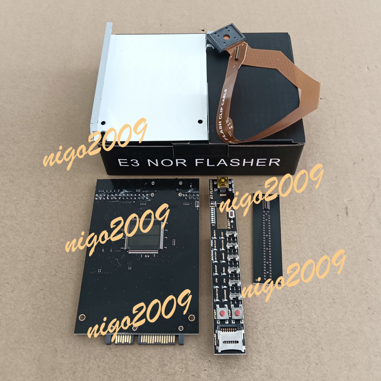 New E3 Nor Flasher E3 paperback edition Downgrade tool One Year Warranty