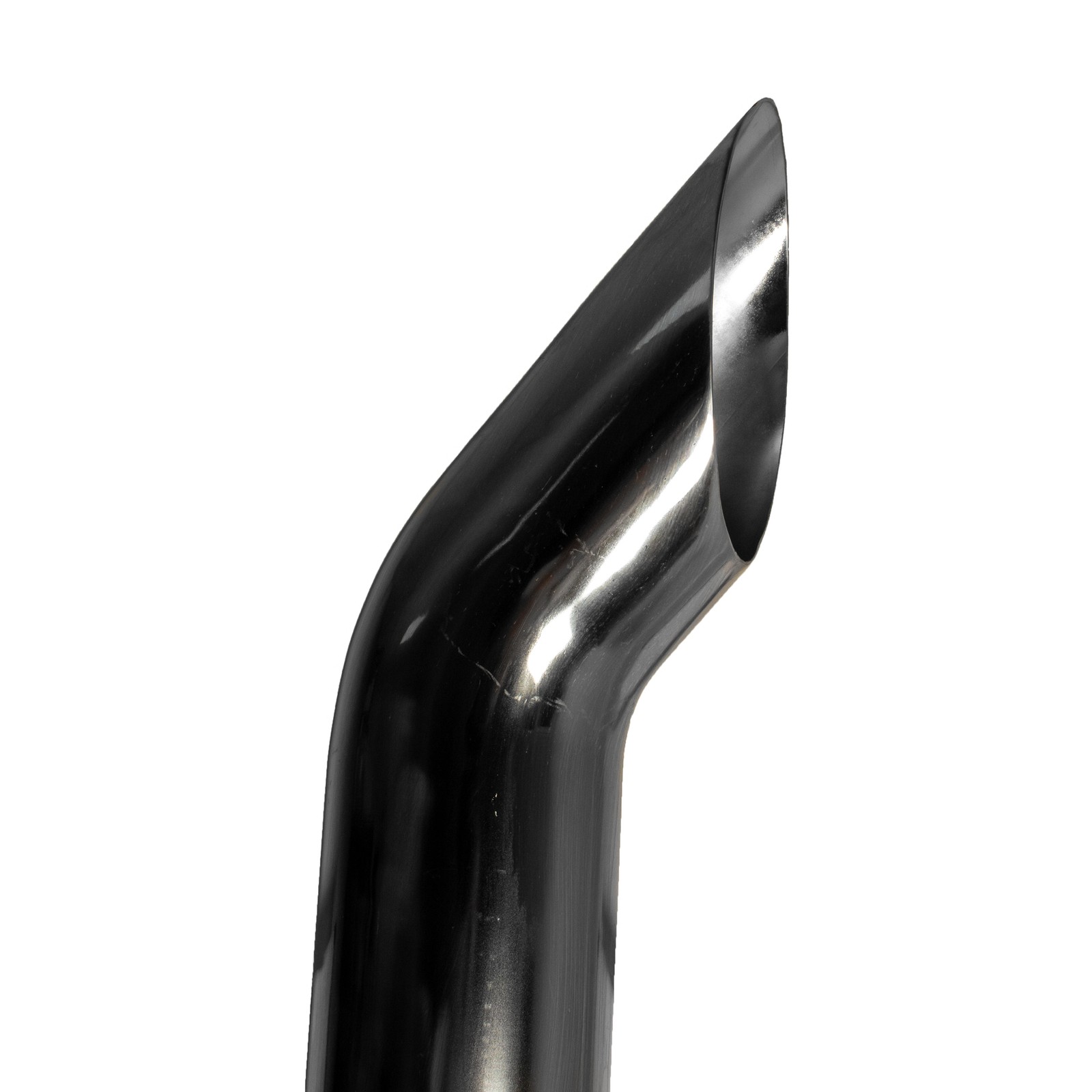 Exhaust Pipe Replacement for UNIVERSAL 5″ x 96″, Curved Chrome