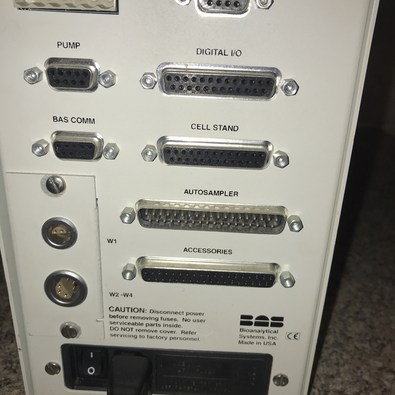Bioanalytical Systems Epsilon E5 Electrochemical Detector