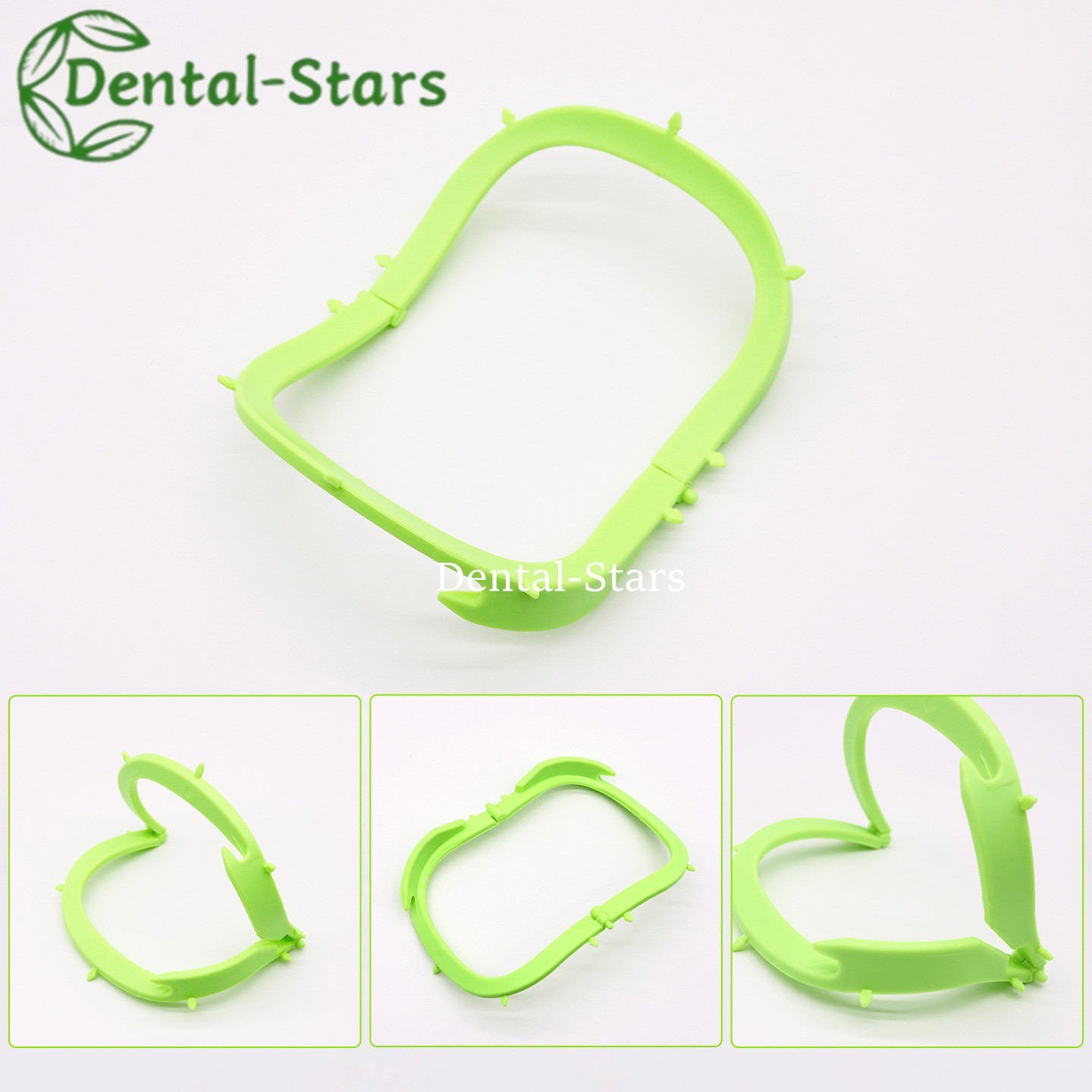 5/50Pcs Dental Rubber Dam Frame Sheets Bracket Foldable Holder Autoclavable 134℃