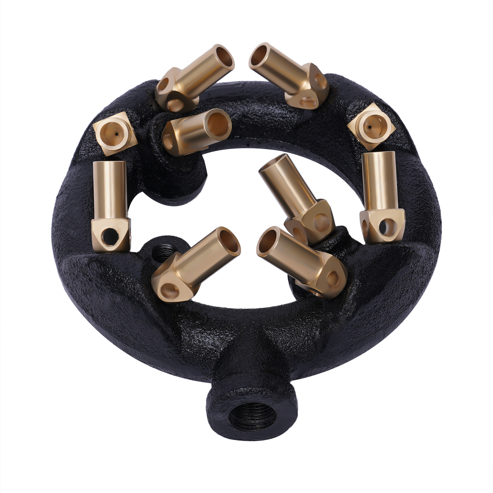 10-Head Jet Burner for Wok Cooking, 80,000 BTU Natural Gas Burner