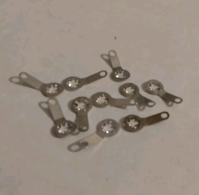 SOLDER LUG/TAB #4 STUD SIZE 22.5° ANGLE TINNED BRASS 50PCS/BAG