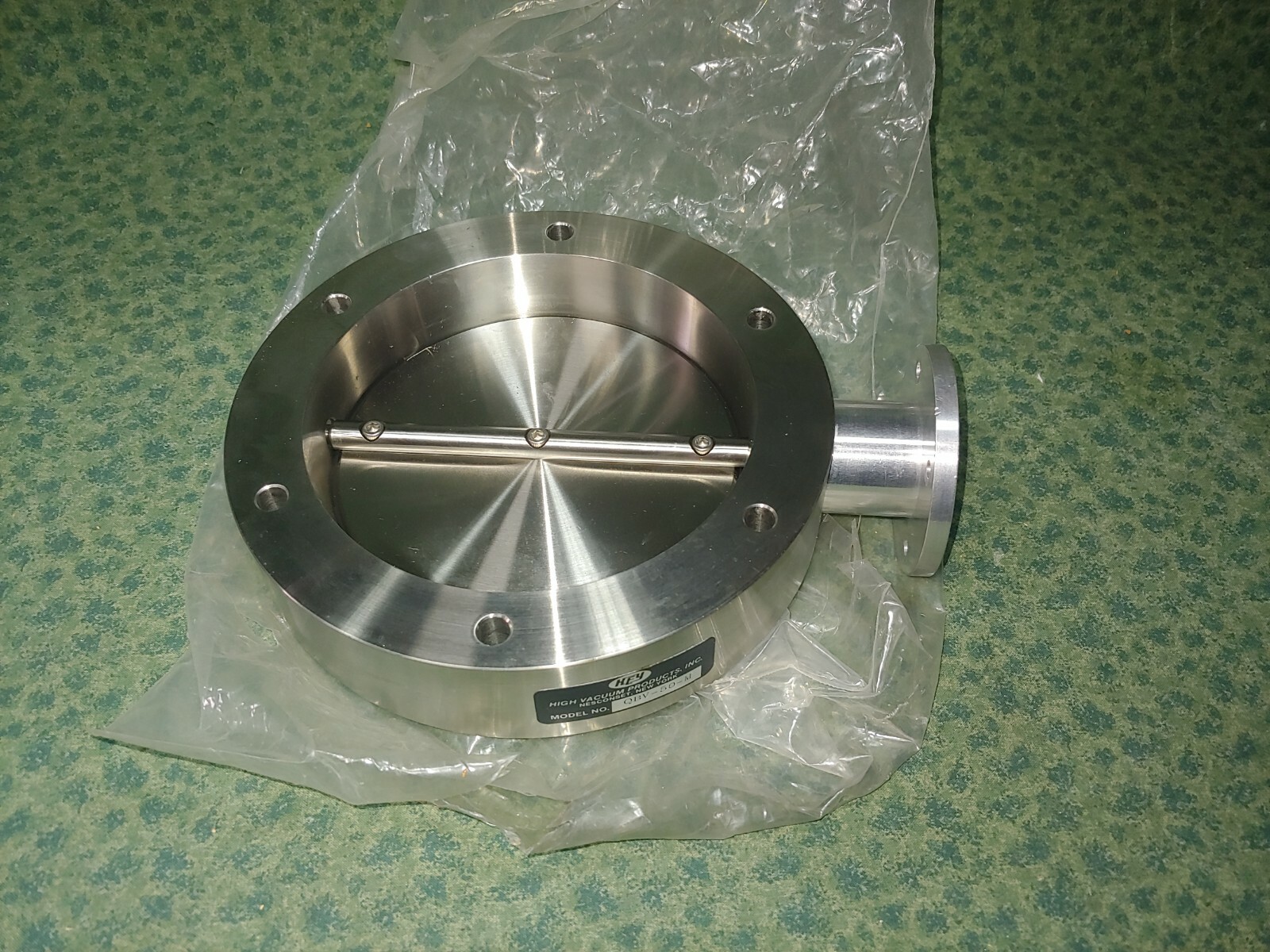 QBV-50-M Stainless Steel Vacuum Butterfly Valve High Vacuum Products (43200-F1)