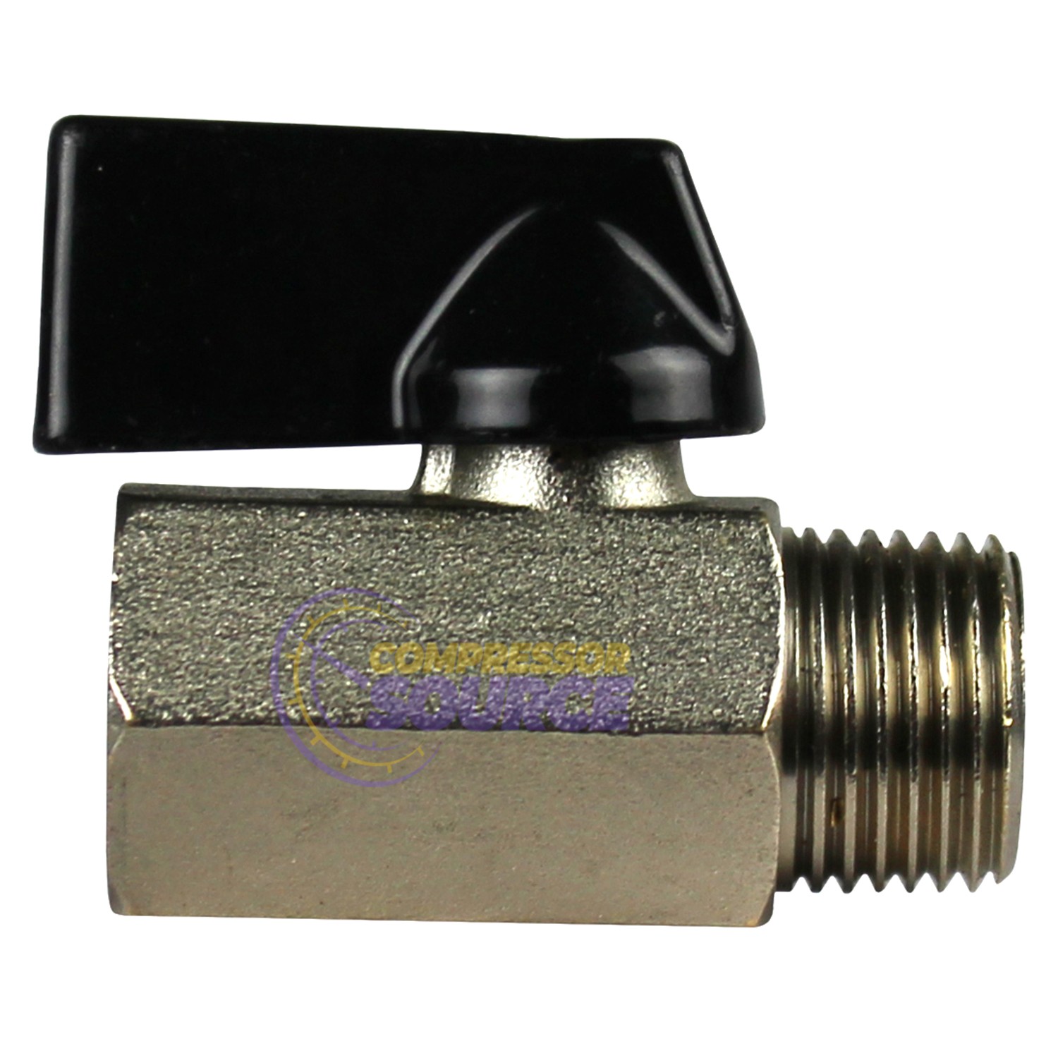 Mini 3/8″ Male 3/8 Inch Female NPT Brass Ball Shut Off Valve Water Air Fluid WOG
