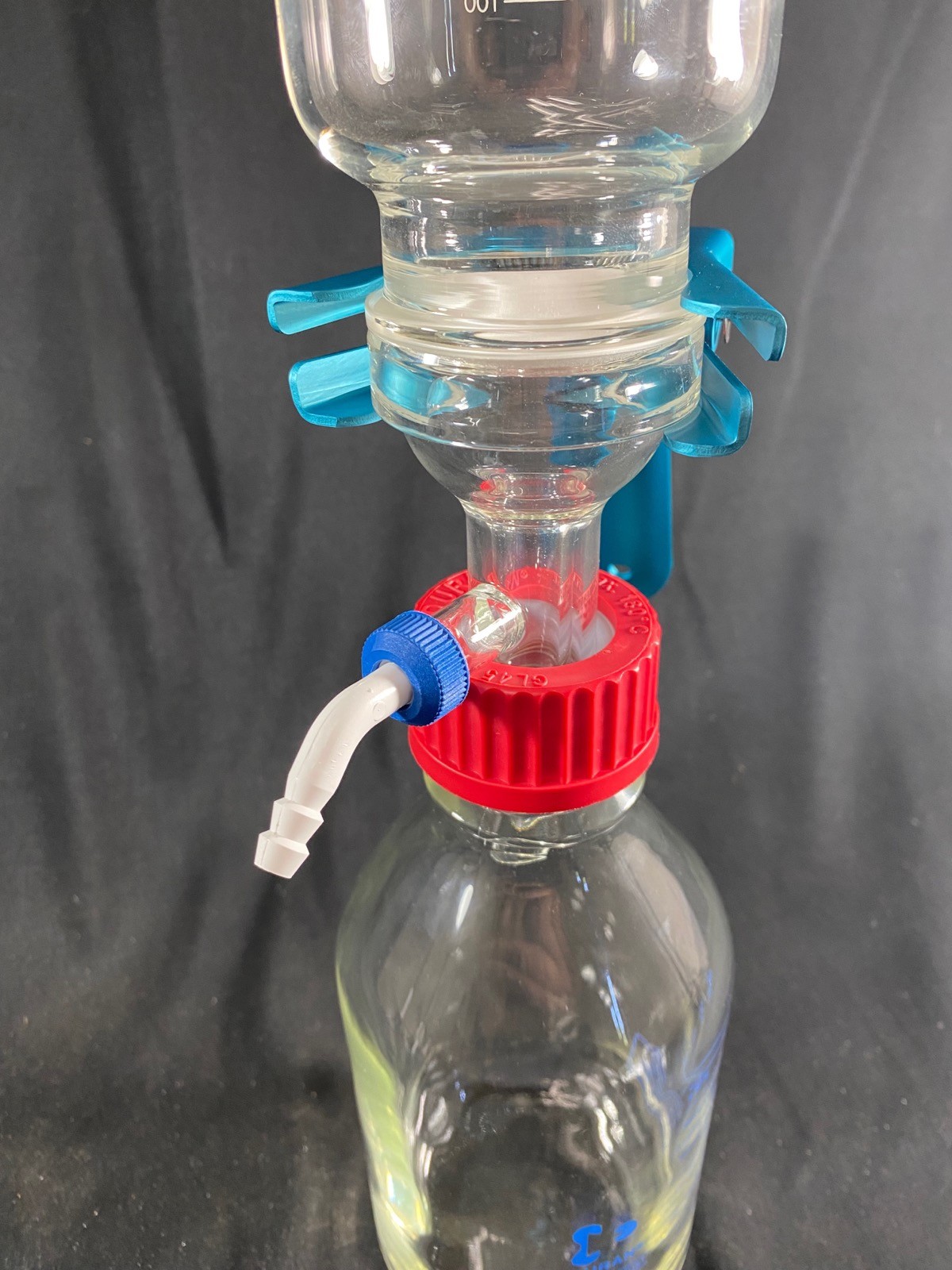 WHEATON DWK Bottle Top Vacuum Filtration System 47mm GL-45 Pressure Plus 419370