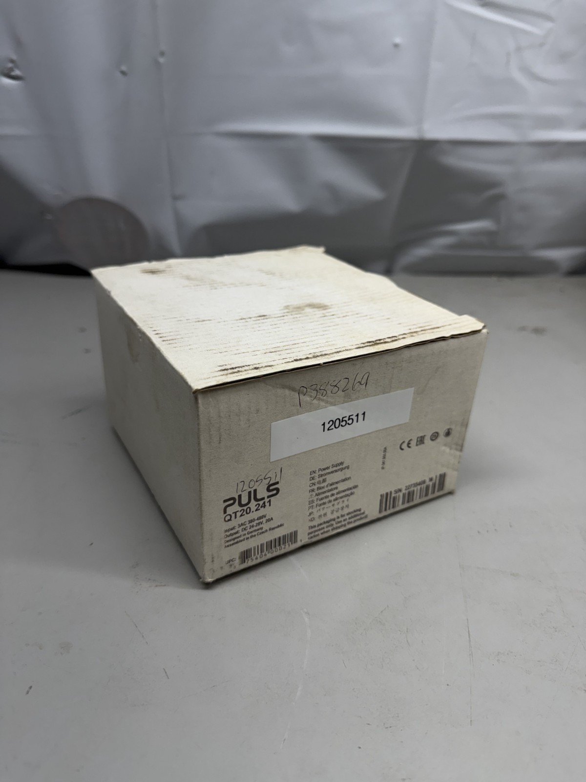 NEW 1PC PULS QT20.241 Power Supply 3AC 380-480V, DC 24-28V, 20A