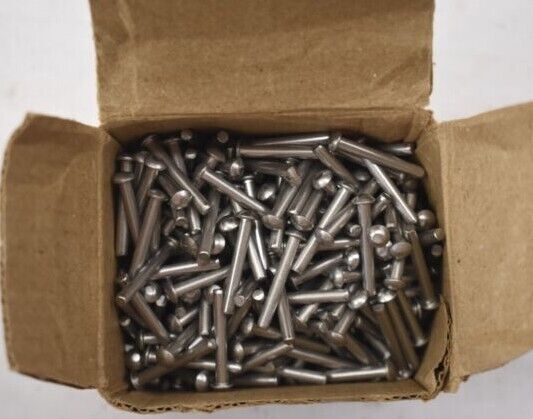 Halbrundieten DIN 660 Round Head Rivets 500 Pack 3 x 22 A2 Stainless Steel
