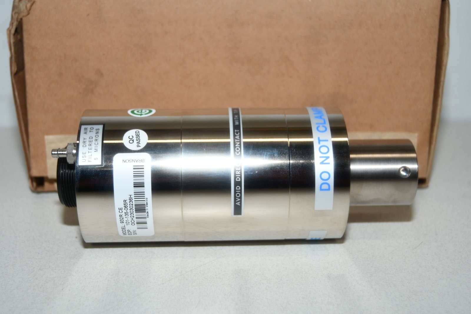 ^ Branson 932R CE Ultrasonic Welder Converter Transducer #X8184