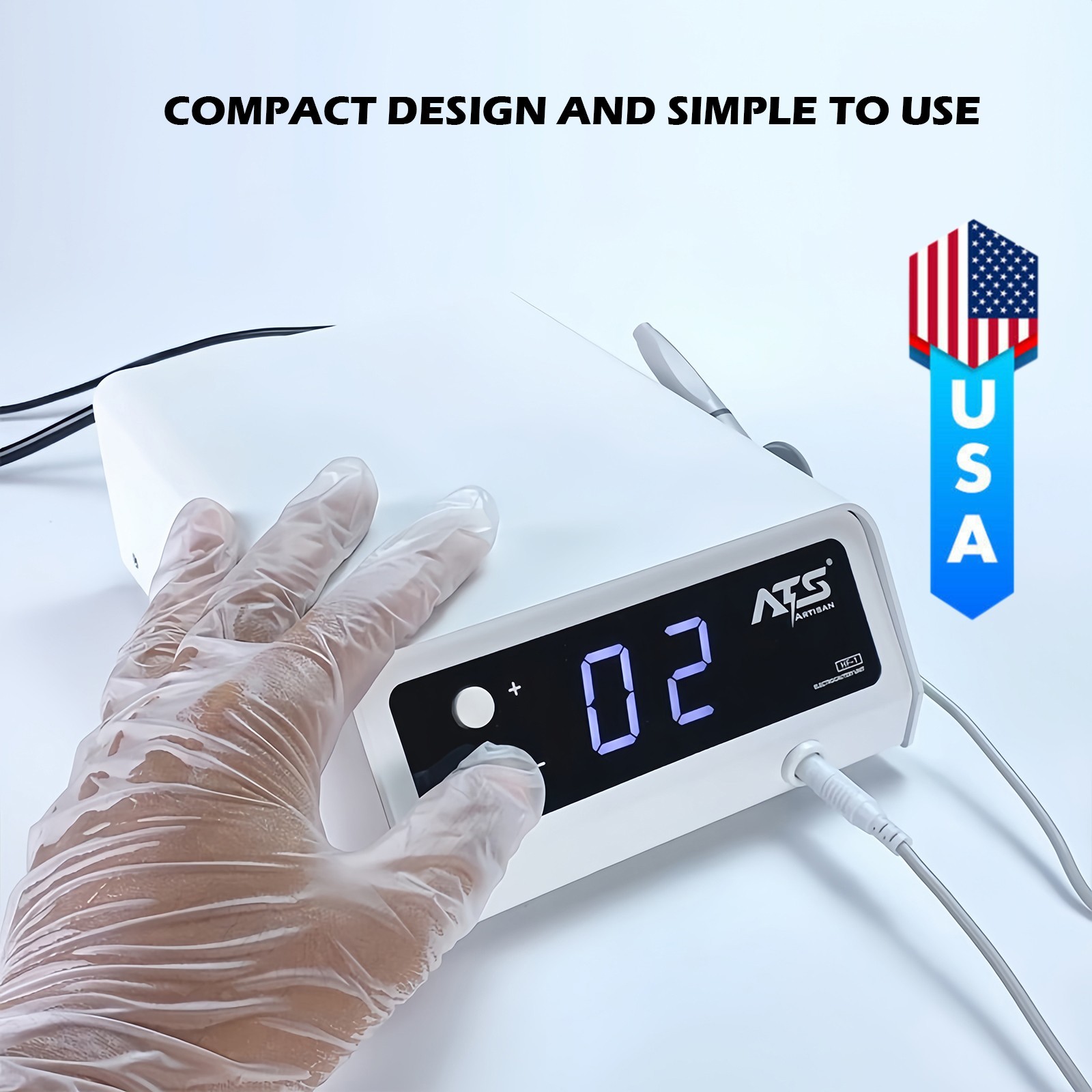 Dental LED Built-in Brushless Electric Micro Motor Touch Button