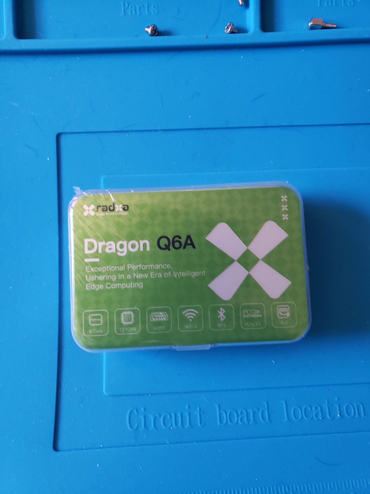 Radxa Dragon Q6A LPDDR5 Single Board Computer New 12 TOPS NPU Card sized AI SBC
