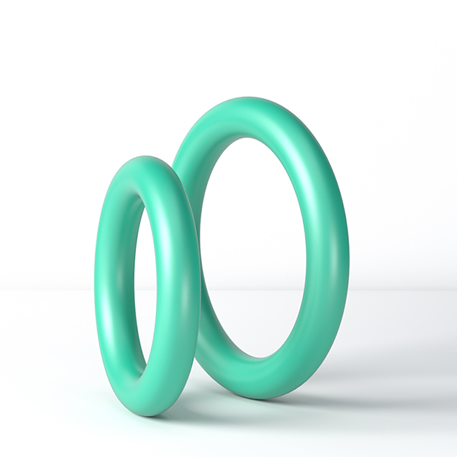 Metric Vitons Rubber FKM O Ring Seals 2.2mm Cross Section 2.4mm-75.6mm ID