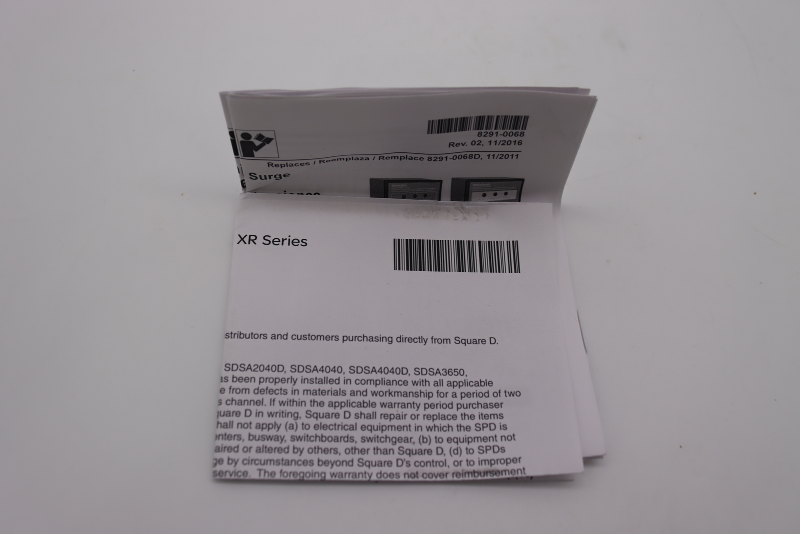 Square D SDSA2040 Surge Protection Device 208Y/120V