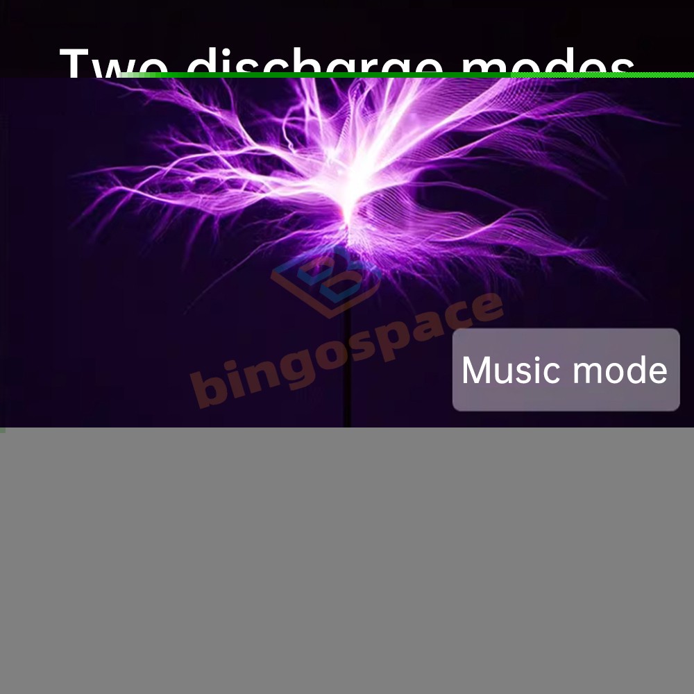 AC110-220V Mini Tesla Coil Bluetooth Music Tesla Coil w/Lightning&Music Modes